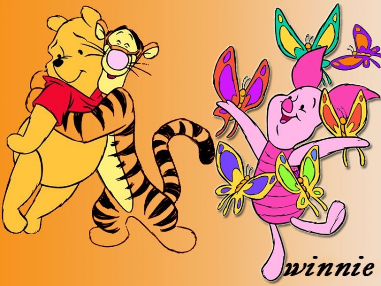 Fonds d'cran Dessins Anims Winnie l'Ourson Wallpaper N154669