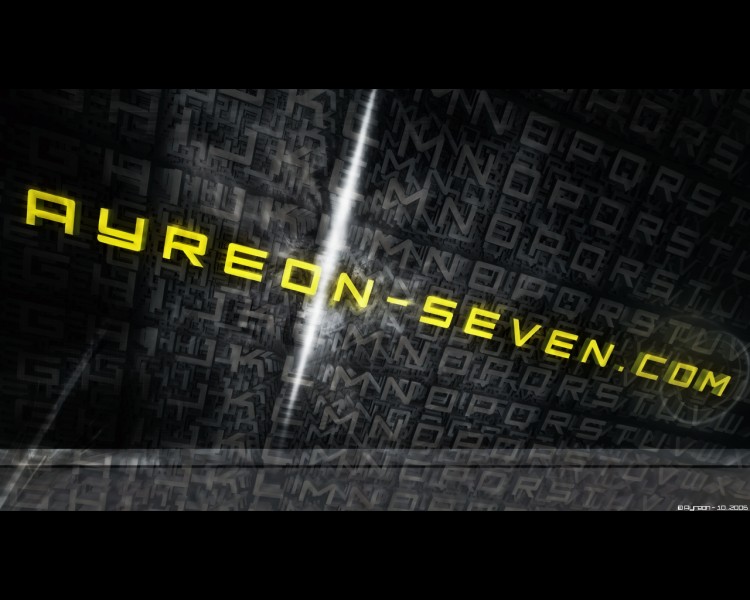 Fonds d'cran Grandes marques et publicit Sites web - Divers Ayreon-Seven.com