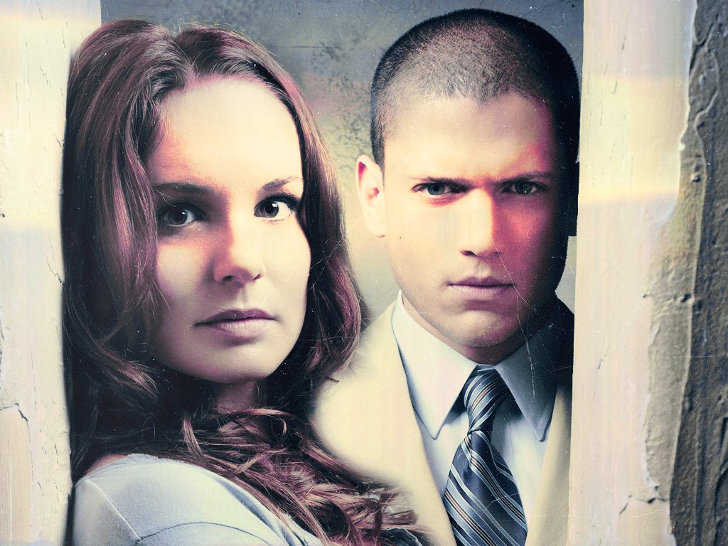 Wallpapers TV Soaps Prison Break Sara et Michael