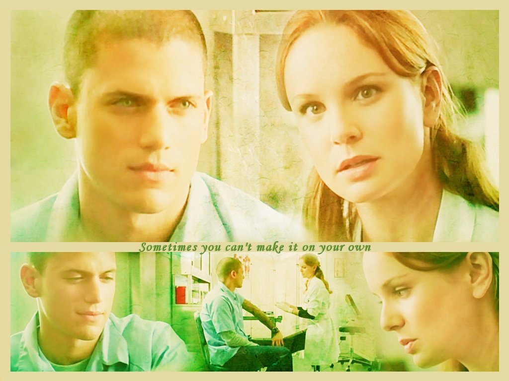 Fonds d'cran Sries TV Prison Break Sara et Michael