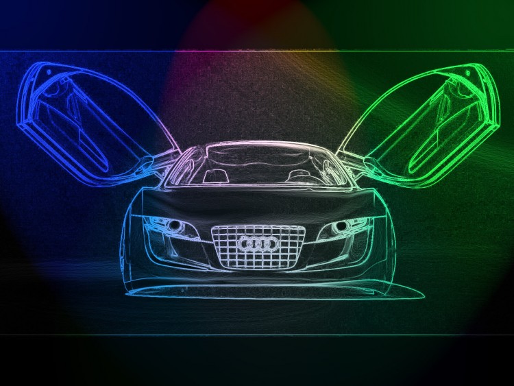 Wallpapers Digital Art Cars - Transport Audi