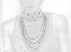 Wallpapers Art - Pencil Mannequin chinoise