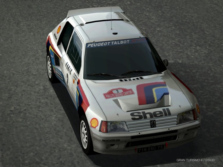 Wallpapers Video Games Gran Turismo 4 Peugeot 205 Turbo 16