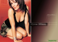 Fonds d'cran Clbrits Femme alyssa milano