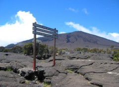 Fonds d'cran Nature le piton de la fournaise