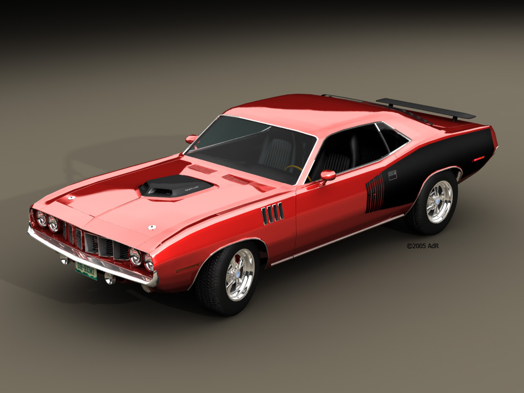 Wallpapers Cars Plymouth 1971 Plymouth Hemi 'Cuda