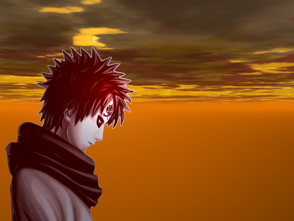 Fonds d'cran Manga Naruto gaara du sable