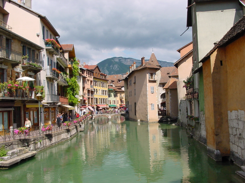 Fonds d'cran Constructions et architecture Maisons Annecy, la Venise savoyarde