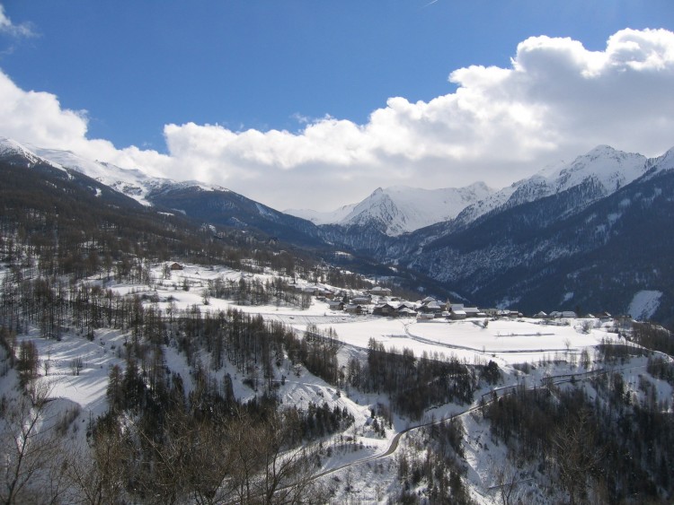 Fonds d'cran Nature Montagnes Hautes Alpes, Le Melezet