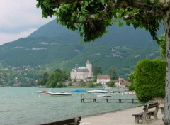 Fonds d'cran Nature Lac d'Annecy  Duingt