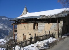 Fonds d'cran Nature Hautes Alpes, entre du village des Orres