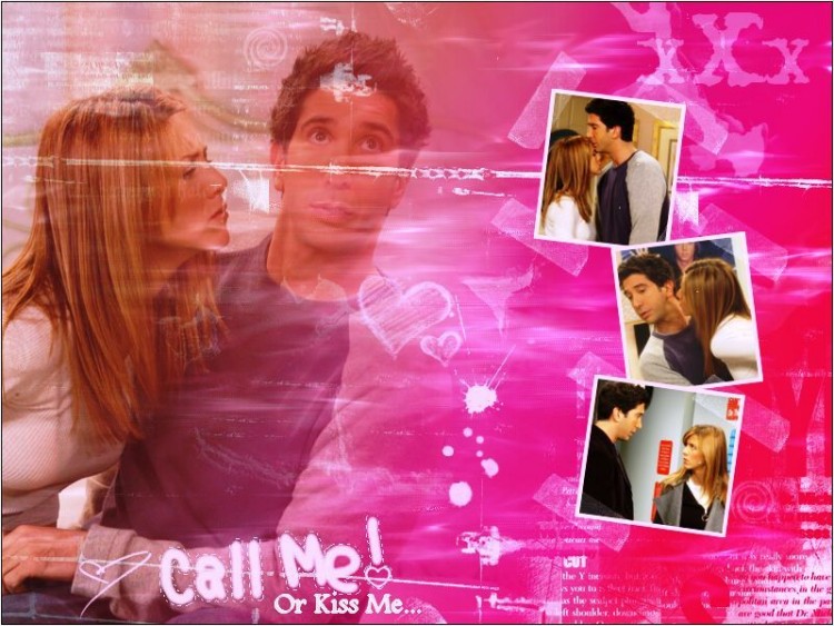 Wallpapers TV Soaps Friends ross et rachel