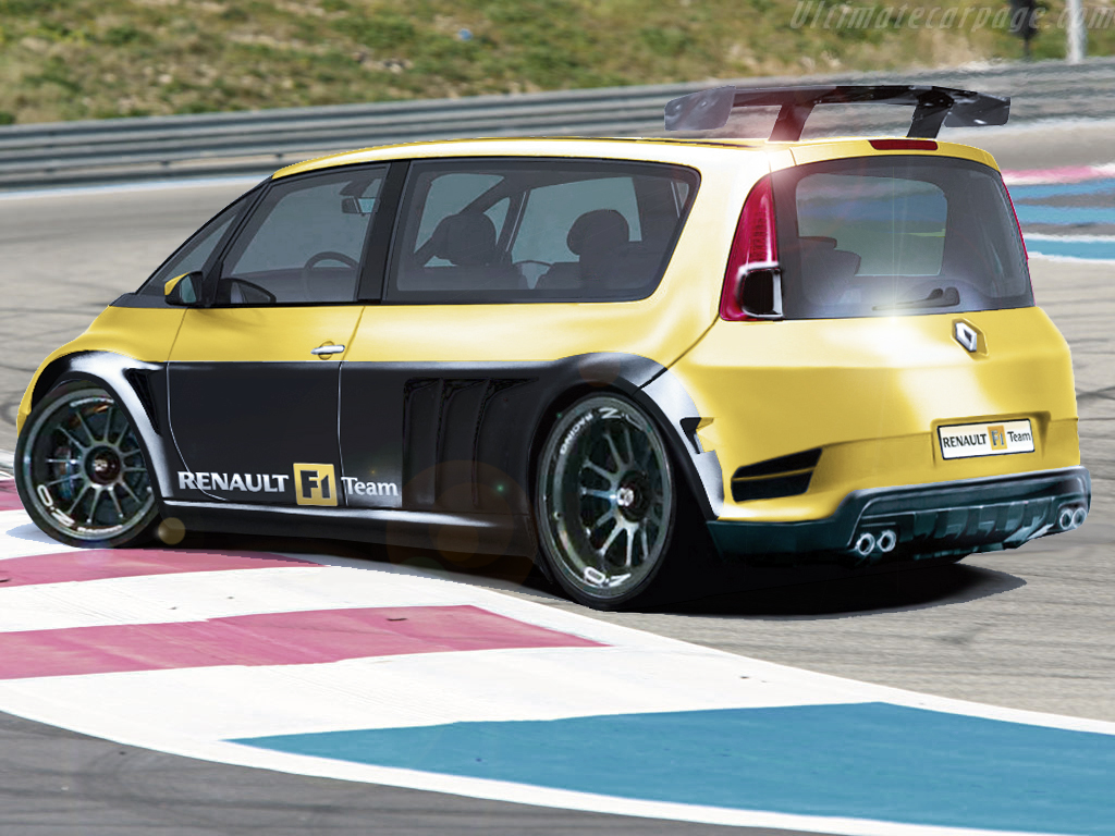 Wallpapers Cars Renault espace f1 team Paul Ricard