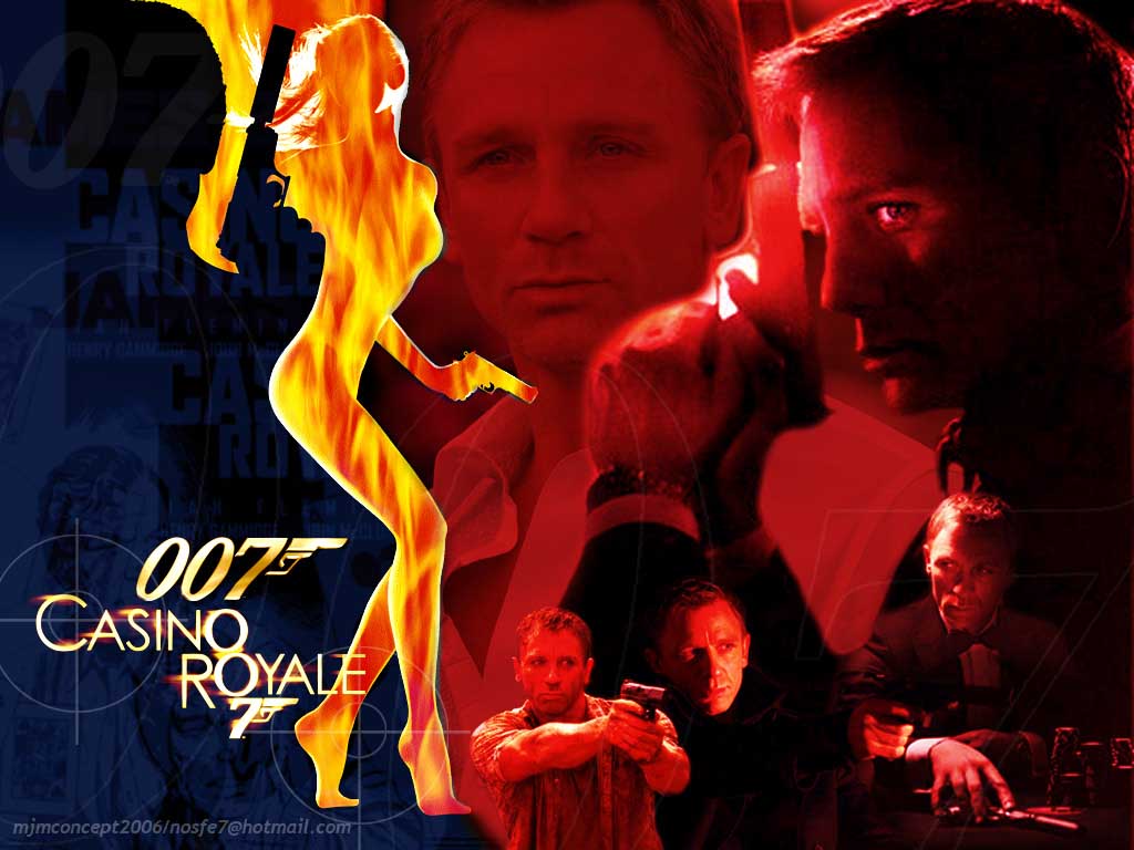 Wallpapers Movies 007 James Bond - Casino Royale Pour tre double zro, il faut tuer...2 fois!