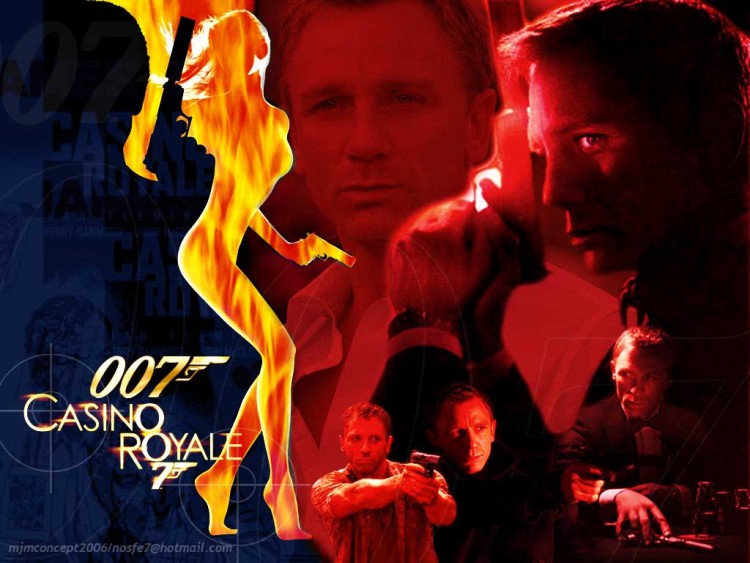 Wallpapers Movies 007 James Bond - Casino Royale Pour tre double zro, il faut tuer...2 fois!