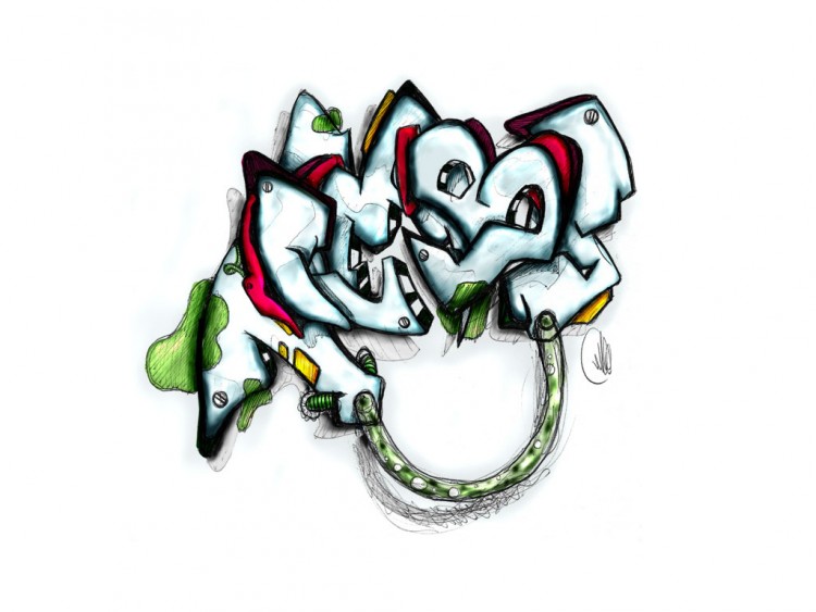 Fonds d'cran Art - Peinture Hip Hop Graff Tembs