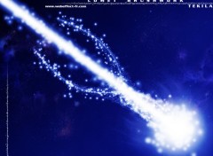 Wallpapers Space Comet Brushwork