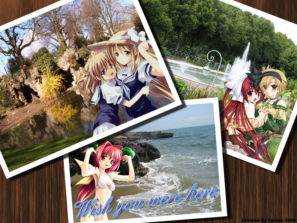 Wallpapers Manga Girl Wish you were here