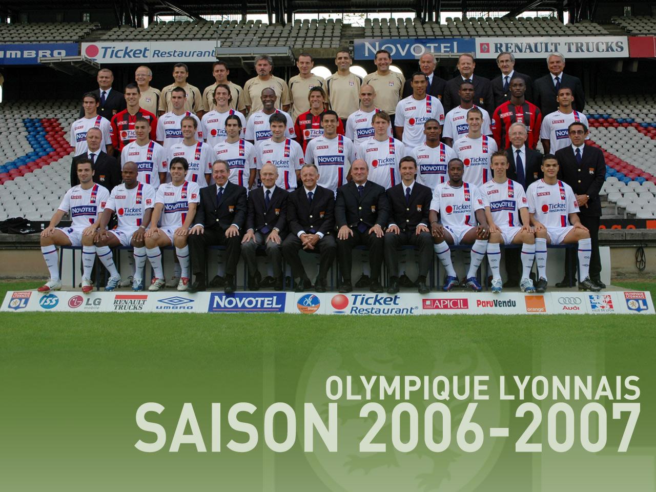 Wallpapers Sports - Leisures Football OL 2006-2007