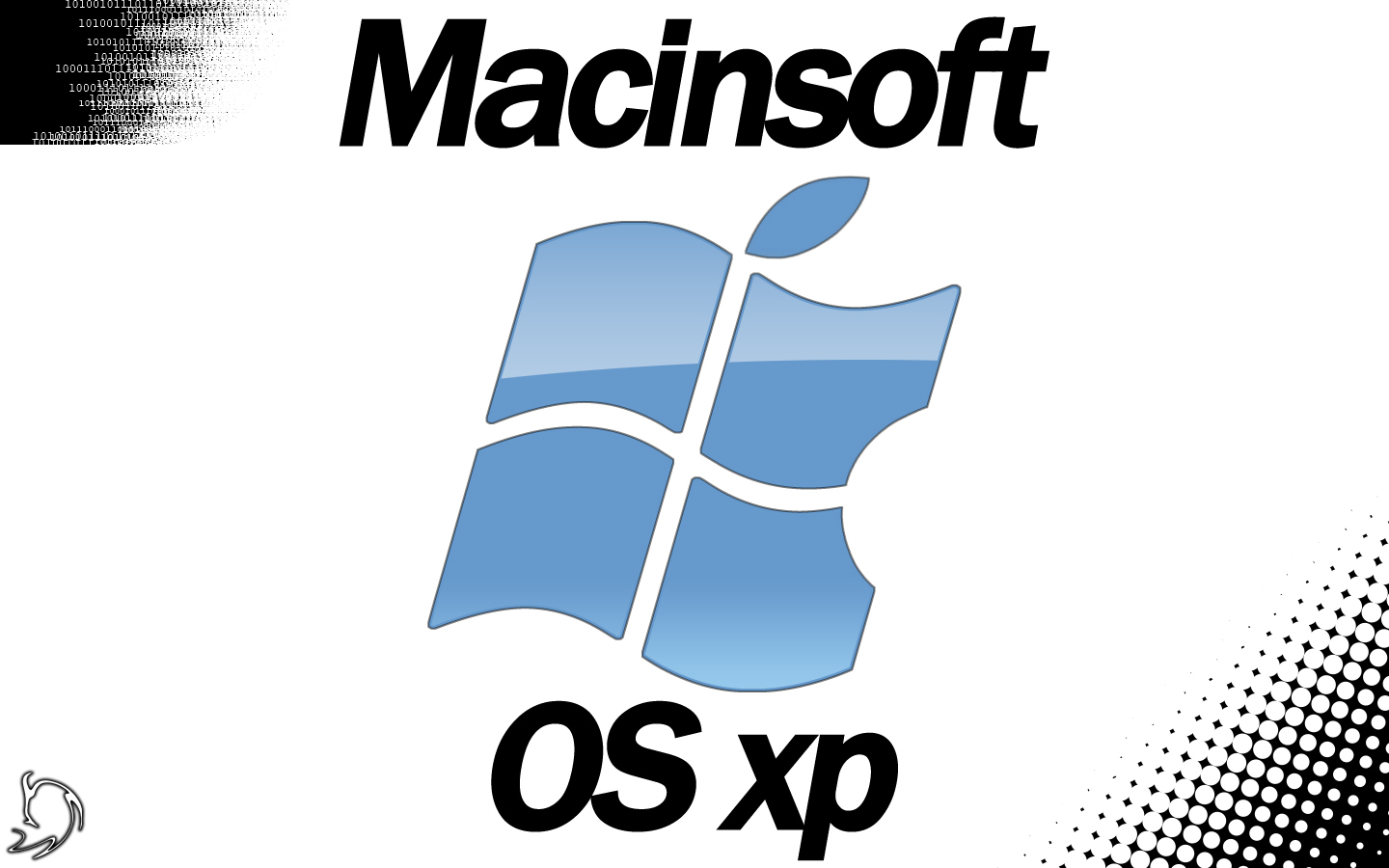 Fonds d'cran Informatique Divers Macinsoft OS xp Wide