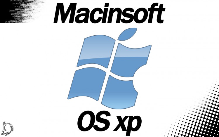 Fonds d'cran Informatique Divers Macinsoft OS xp Wide