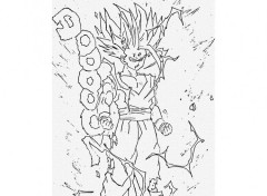 Wallpapers Art - Pencil super sayen 2