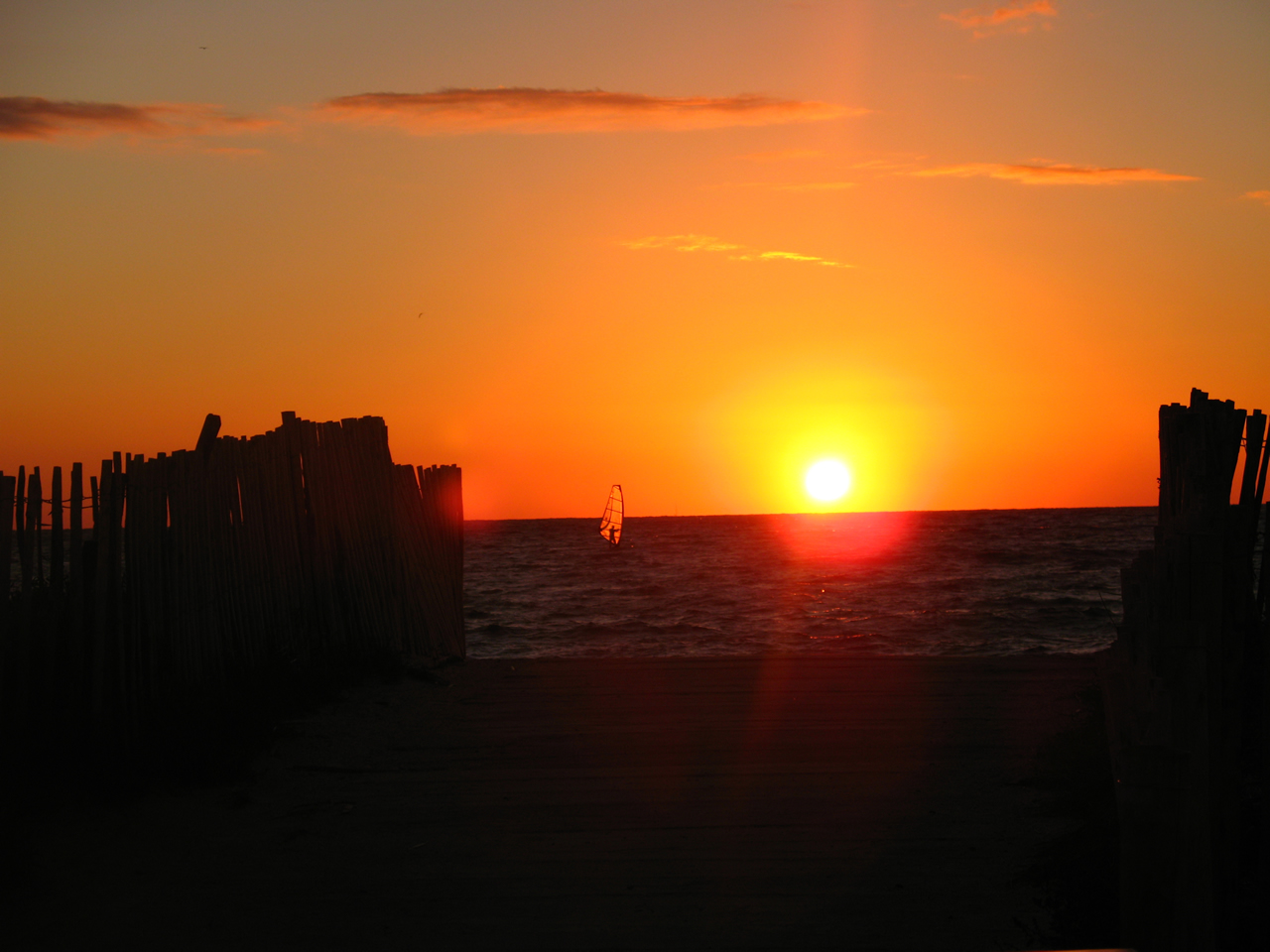 Fonds d'cran Nature Couchers et levers de Soleil Almanarre Sunset