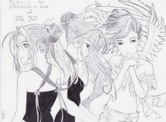 Wallpapers Art - Pencil Belldandy & Hollybell