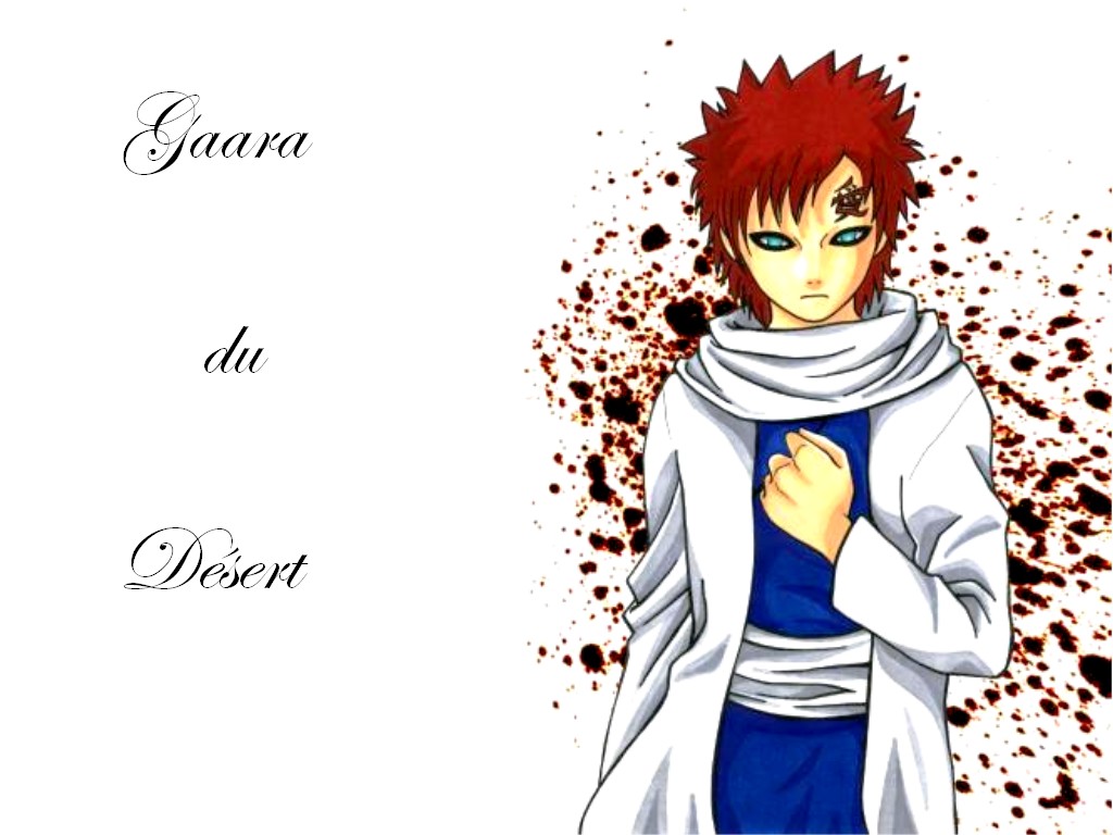 Fonds d'cran Manga Naruto Kazekage Gaara