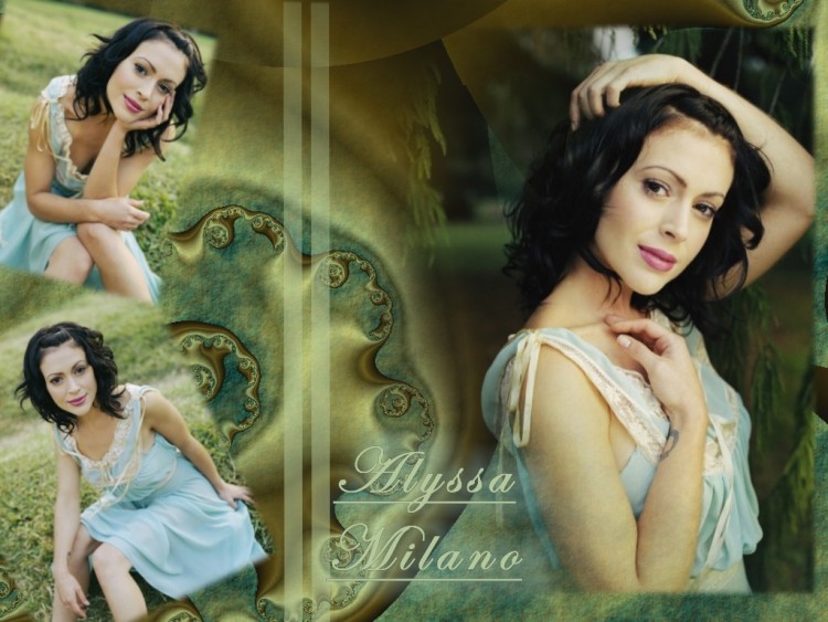 Fonds d'cran Clbrits Femme Alyssa Milano Alyssa Milano