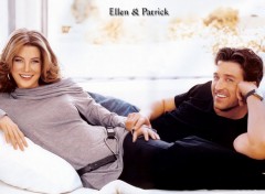 Wallpapers TV Soaps GA Ellen & Patrick