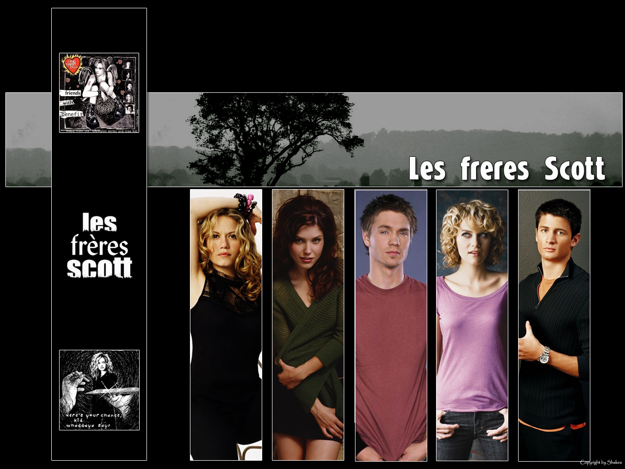 Fonds d'cran Sries TV Les Frres Scott (One Tree Hill) Les Freres Scott