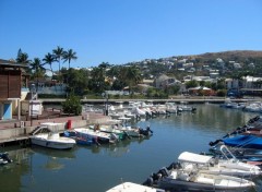 Fonds d'cran Voyages : Afrique le port de St Gilles les bains