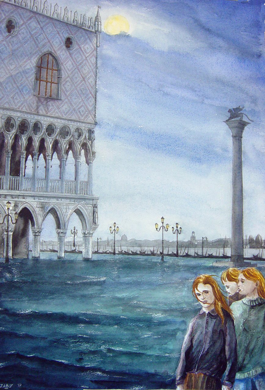 Wallpapers Art - Painting Illustrations venise cleste