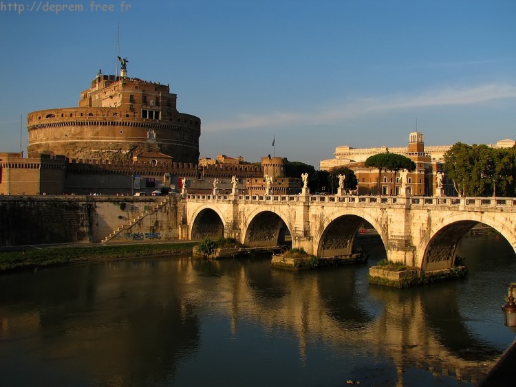 Wallpapers Constructions and architecture Castles - Palace Chteau Saint Ange (Rome)