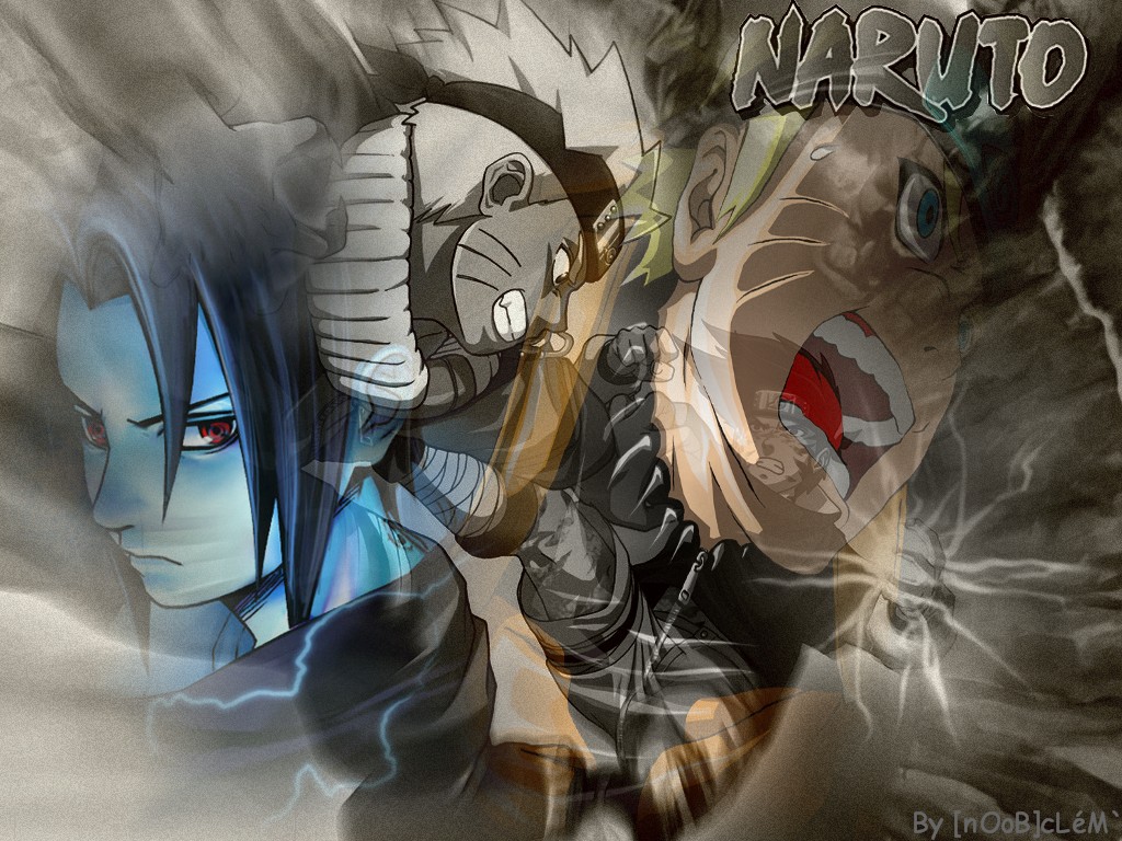 Wallpapers Manga Naruto naruto vs sasuke