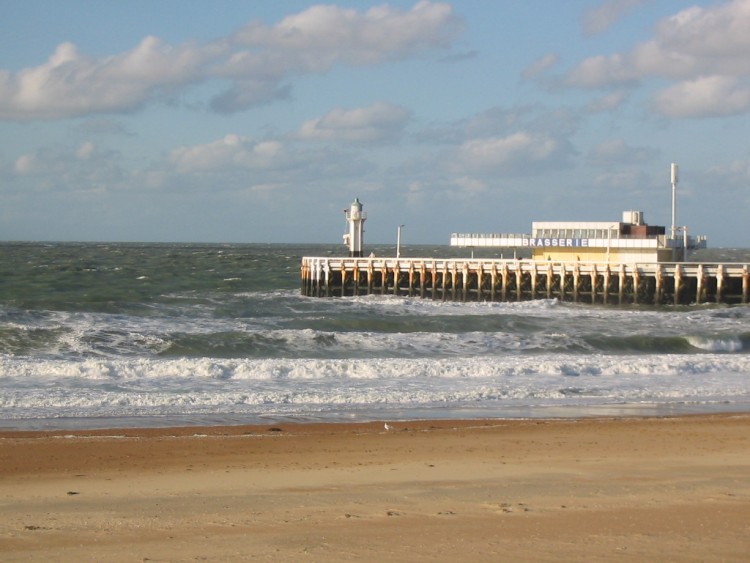 Wallpapers Nature Seas - Oceans - Beaches La plage d'Ostende