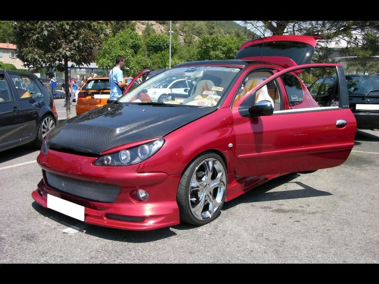 Fonds d'cran Voitures Tuning 206 tuning