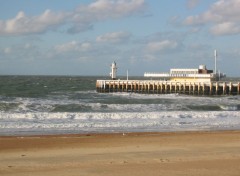 Fonds d'cran Nature La plage d'Ostende