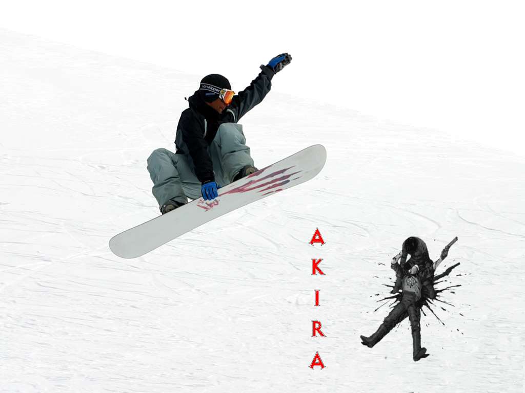 Fonds d'cran Sports - Loisirs Snowboard akira snow