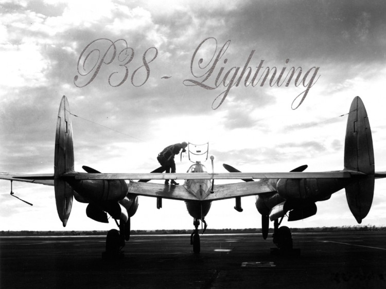 Wallpapers Planes Military Aircraft p38-lightning