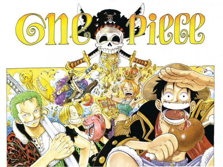 Fonds d'cran Manga One Piece un tresor fabuleux...