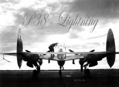 Wallpapers Planes p38-lightning