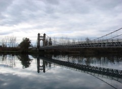 Wallpapers Constructions and architecture Pont passant par dessus le Rhne