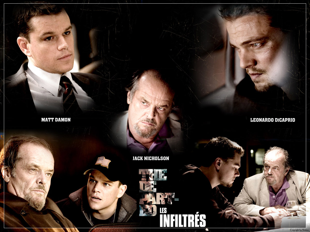 Wallpapers Movies The Departed Les Infiltrs