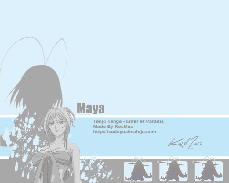 Wallpapers Manga Hell and Heaven - Tenjō Tenge Maya