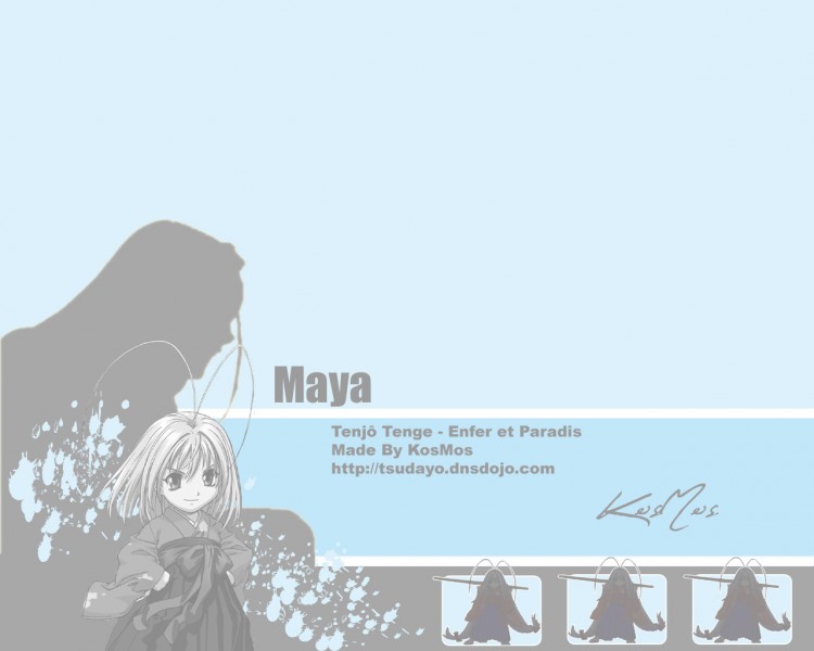 Wallpapers Manga Hell and Heaven - Tenjō Tenge Maya Petite