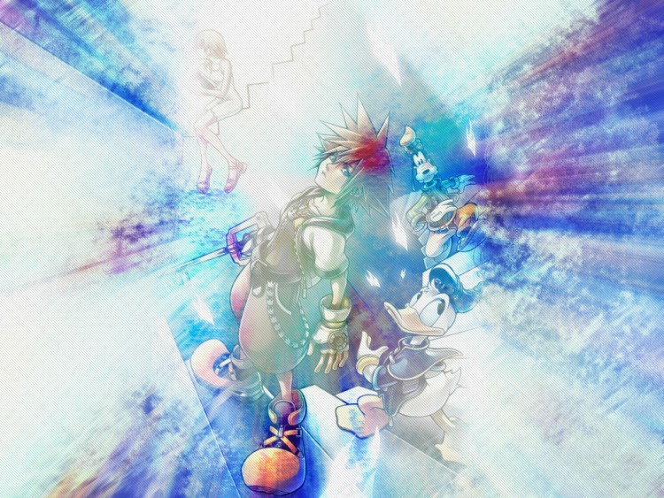 Fonds d'cran Jeux Vido Kingdom Hearts Chain of memories 2