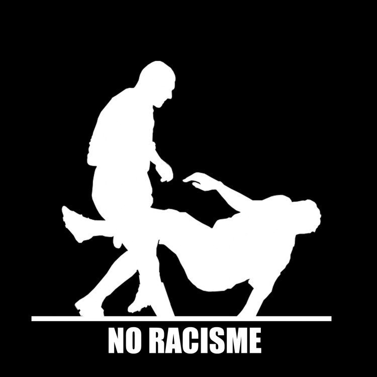 Wallpapers Digital Art Logos NO RACISME