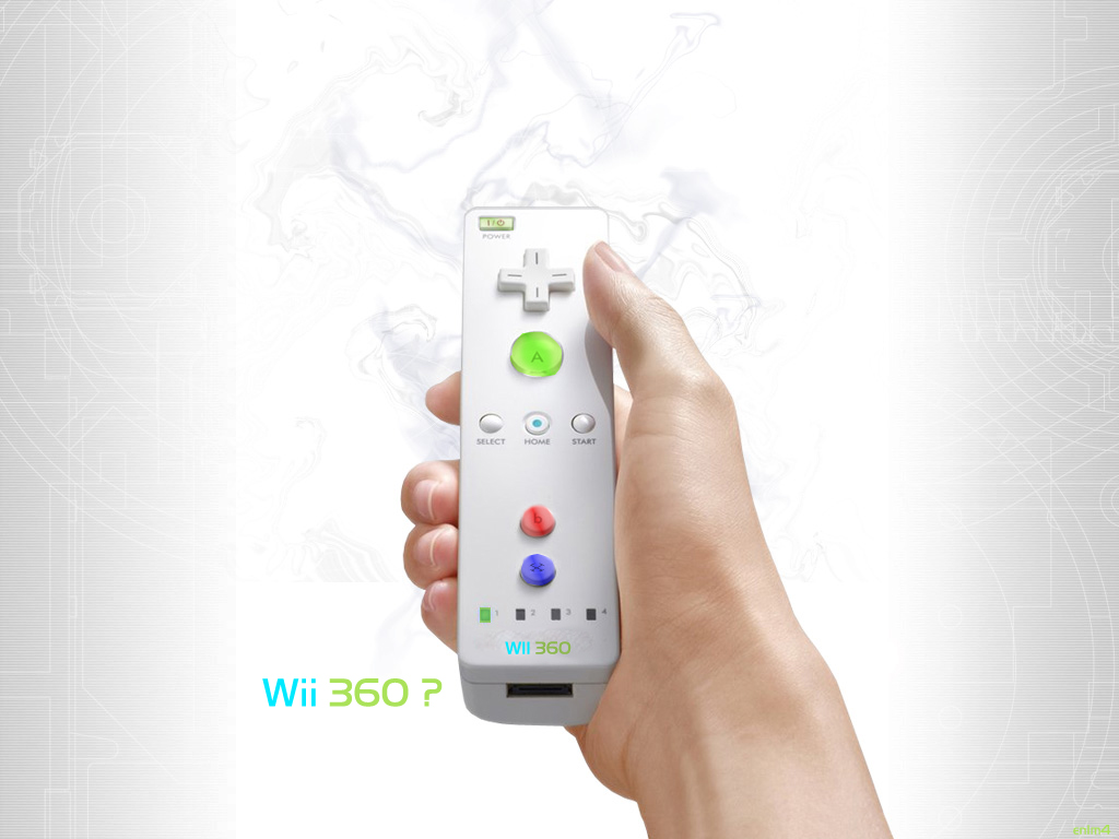 Wallpapers Video Games Delire WII360 vue par moi !